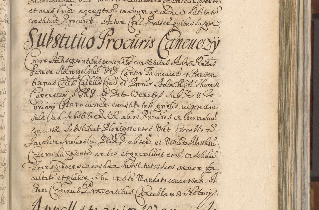 Zdjęcie nr 573 dla obiektu archiwalnego: Acta actorum, decretorum, sententiarum, erectionum, confirmationum, institutionum, resignationum, constitutionum, provisionum, quietationum, submissionum, protestationum, substitutionum R. D. Petri Gembicki, episcopi Cracoviensis, ducis Severiae in a. D. 1650 et 1651 acticatorum. Volumen V