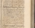 Zdjęcie nr 573 dla obiektu archiwalnego: Acta actorum, decretorum, sententiarum, erectionum, confirmationum, institutionum, resignationum, constitutionum, provisionum, quietationum, submissionum, protestationum, substitutionum R. D. Petri Gembicki, episcopi Cracoviensis, ducis Severiae in a. D. 1650 et 1651 acticatorum. Volumen V