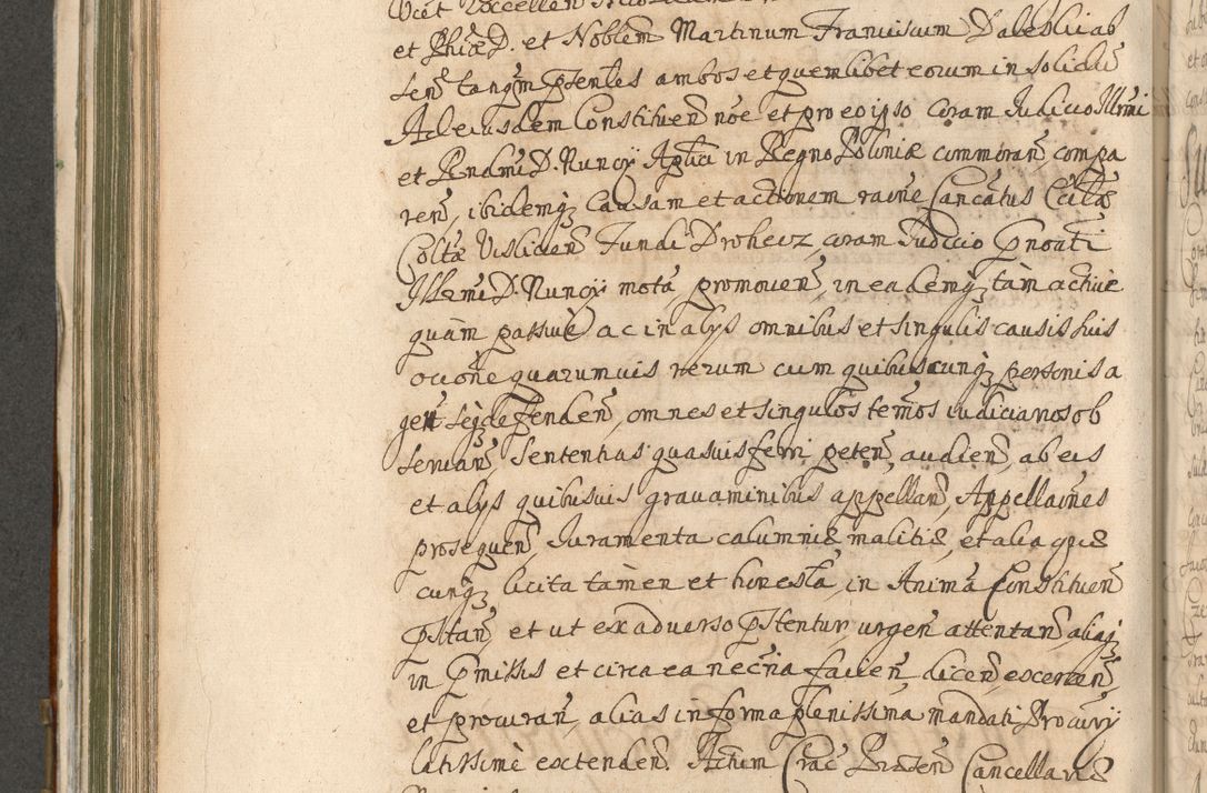 Zdjęcie nr 572 dla obiektu archiwalnego: Acta actorum, decretorum, sententiarum, erectionum, confirmationum, institutionum, resignationum, constitutionum, provisionum, quietationum, submissionum, protestationum, substitutionum R. D. Petri Gembicki, episcopi Cracoviensis, ducis Severiae in a. D. 1650 et 1651 acticatorum. Volumen V