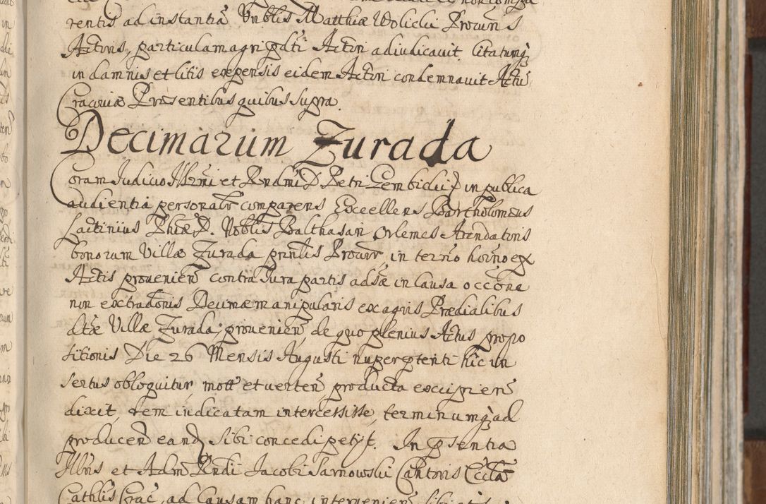 Zdjęcie nr 565 dla obiektu archiwalnego: Acta actorum, decretorum, sententiarum, erectionum, confirmationum, institutionum, resignationum, constitutionum, provisionum, quietationum, submissionum, protestationum, substitutionum R. D. Petri Gembicki, episcopi Cracoviensis, ducis Severiae in a. D. 1650 et 1651 acticatorum. Volumen V