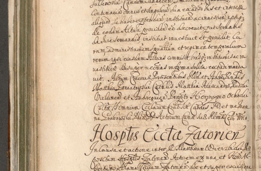 Zdjęcie nr 558 dla obiektu archiwalnego: Acta actorum, decretorum, sententiarum, erectionum, confirmationum, institutionum, resignationum, constitutionum, provisionum, quietationum, submissionum, protestationum, substitutionum R. D. Petri Gembicki, episcopi Cracoviensis, ducis Severiae in a. D. 1650 et 1651 acticatorum. Volumen V