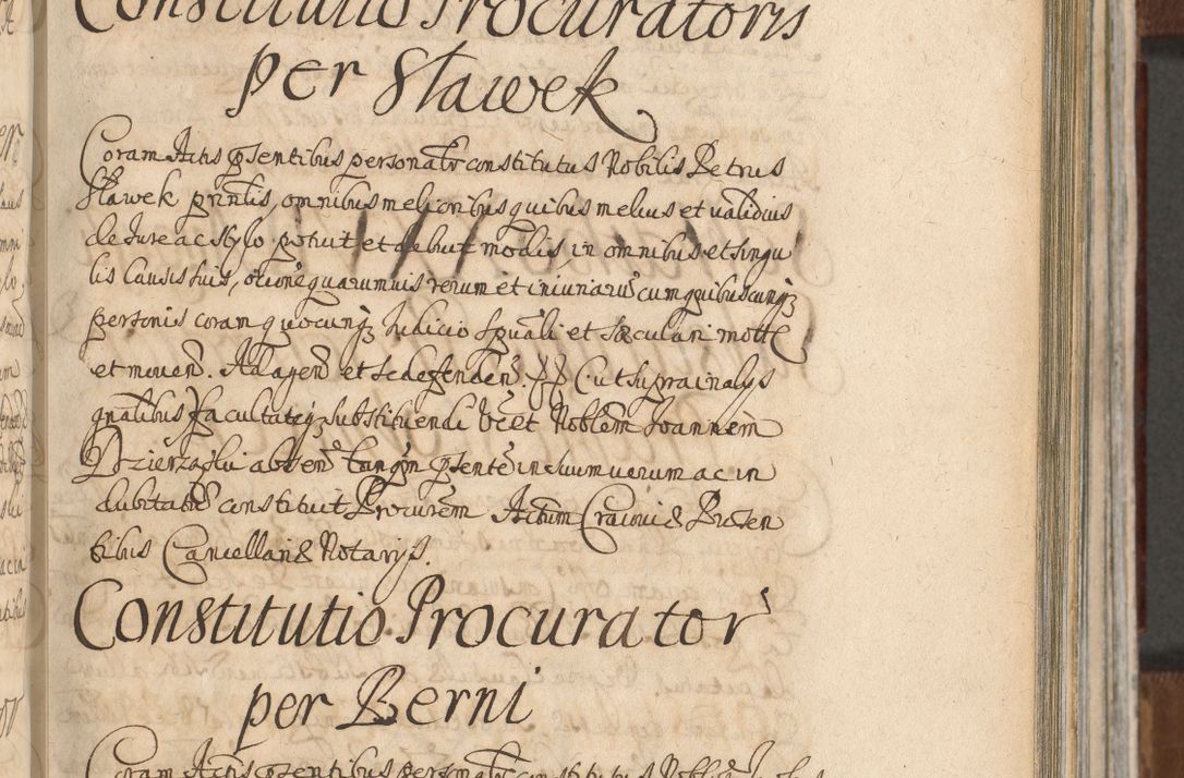 Zdjęcie nr 555 dla obiektu archiwalnego: Acta actorum, decretorum, sententiarum, erectionum, confirmationum, institutionum, resignationum, constitutionum, provisionum, quietationum, submissionum, protestationum, substitutionum R. D. Petri Gembicki, episcopi Cracoviensis, ducis Severiae in a. D. 1650 et 1651 acticatorum. Volumen V