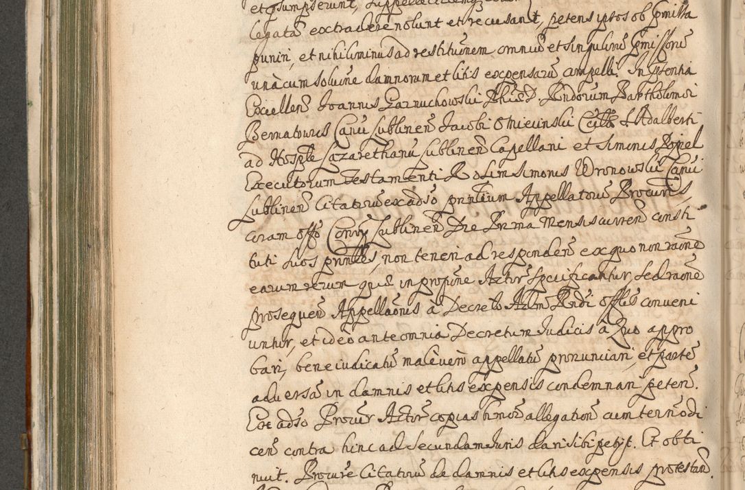 Zdjęcie nr 552 dla obiektu archiwalnego: Acta actorum, decretorum, sententiarum, erectionum, confirmationum, institutionum, resignationum, constitutionum, provisionum, quietationum, submissionum, protestationum, substitutionum R. D. Petri Gembicki, episcopi Cracoviensis, ducis Severiae in a. D. 1650 et 1651 acticatorum. Volumen V