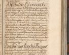 Zdjęcie nr 549 dla obiektu archiwalnego: Acta actorum, decretorum, sententiarum, erectionum, confirmationum, institutionum, resignationum, constitutionum, provisionum, quietationum, submissionum, protestationum, substitutionum R. D. Petri Gembicki, episcopi Cracoviensis, ducis Severiae in a. D. 1650 et 1651 acticatorum. Volumen V