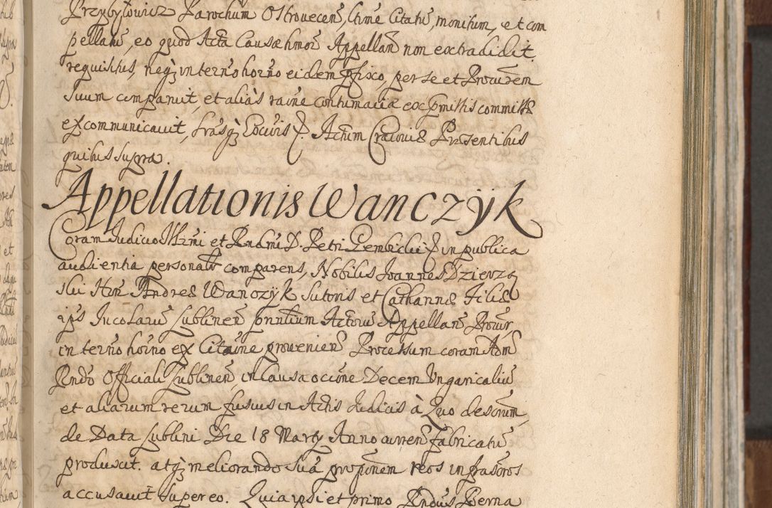 Zdjęcie nr 551 dla obiektu archiwalnego: Acta actorum, decretorum, sententiarum, erectionum, confirmationum, institutionum, resignationum, constitutionum, provisionum, quietationum, submissionum, protestationum, substitutionum R. D. Petri Gembicki, episcopi Cracoviensis, ducis Severiae in a. D. 1650 et 1651 acticatorum. Volumen V