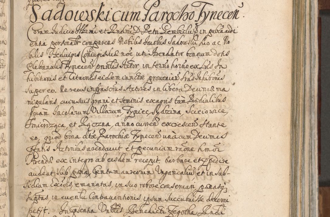 Zdjęcie nr 545 dla obiektu archiwalnego: Acta actorum, decretorum, sententiarum, erectionum, confirmationum, institutionum, resignationum, constitutionum, provisionum, quietationum, submissionum, protestationum, substitutionum R. D. Petri Gembicki, episcopi Cracoviensis, ducis Severiae in a. D. 1650 et 1651 acticatorum. Volumen V