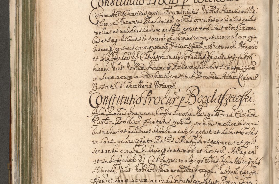 Zdjęcie nr 540 dla obiektu archiwalnego: Acta actorum, decretorum, sententiarum, erectionum, confirmationum, institutionum, resignationum, constitutionum, provisionum, quietationum, submissionum, protestationum, substitutionum R. D. Petri Gembicki, episcopi Cracoviensis, ducis Severiae in a. D. 1650 et 1651 acticatorum. Volumen V