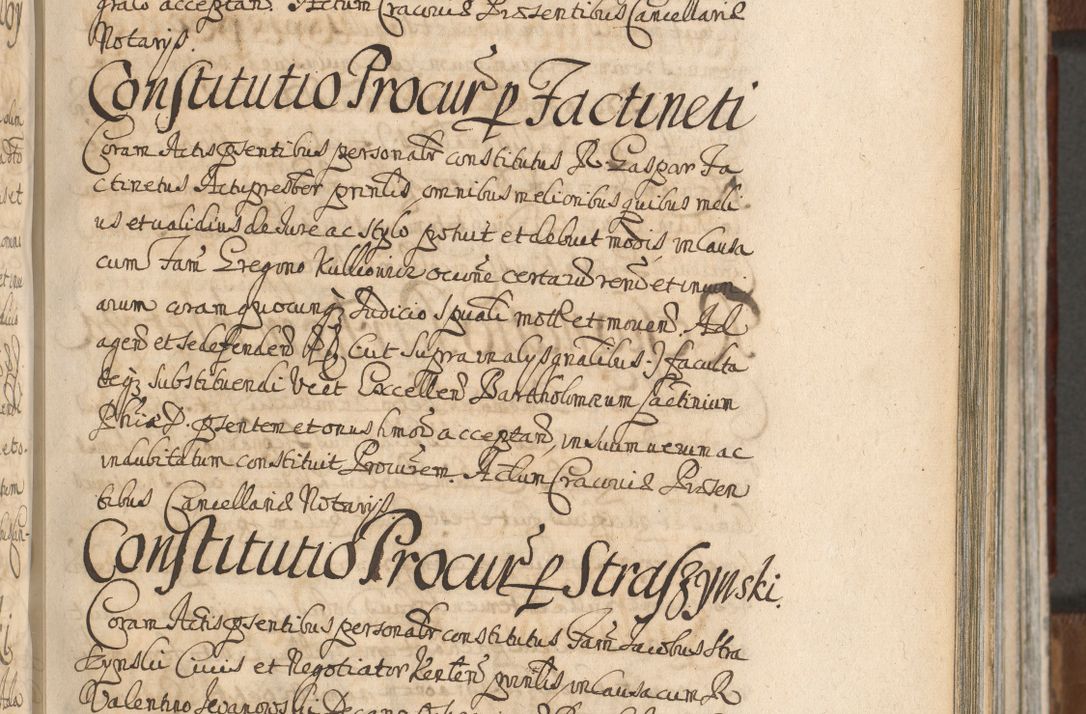 Zdjęcie nr 537 dla obiektu archiwalnego: Acta actorum, decretorum, sententiarum, erectionum, confirmationum, institutionum, resignationum, constitutionum, provisionum, quietationum, submissionum, protestationum, substitutionum R. D. Petri Gembicki, episcopi Cracoviensis, ducis Severiae in a. D. 1650 et 1651 acticatorum. Volumen V