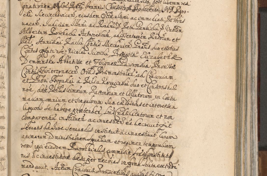 Zdjęcie nr 535 dla obiektu archiwalnego: Acta actorum, decretorum, sententiarum, erectionum, confirmationum, institutionum, resignationum, constitutionum, provisionum, quietationum, submissionum, protestationum, substitutionum R. D. Petri Gembicki, episcopi Cracoviensis, ducis Severiae in a. D. 1650 et 1651 acticatorum. Volumen V