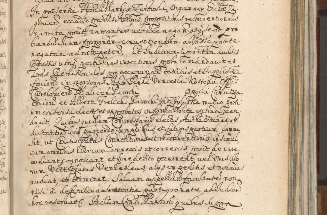 Zdjęcie nr 527 dla obiektu archiwalnego: Acta actorum, decretorum, sententiarum, erectionum, confirmationum, institutionum, resignationum, constitutionum, provisionum, quietationum, submissionum, protestationum, substitutionum R. D. Petri Gembicki, episcopi Cracoviensis, ducis Severiae in a. D. 1650 et 1651 acticatorum. Volumen V