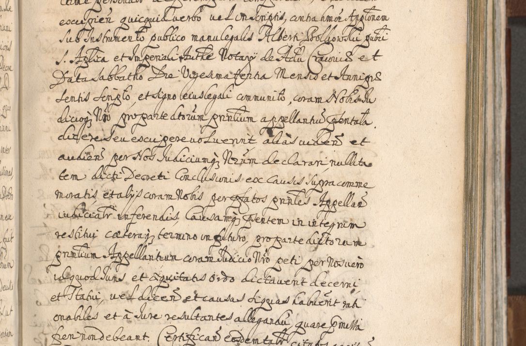 Zdjęcie nr 517 dla obiektu archiwalnego: Acta actorum, decretorum, sententiarum, erectionum, confirmationum, institutionum, resignationum, constitutionum, provisionum, quietationum, submissionum, protestationum, substitutionum R. D. Petri Gembicki, episcopi Cracoviensis, ducis Severiae in a. D. 1650 et 1651 acticatorum. Volumen V