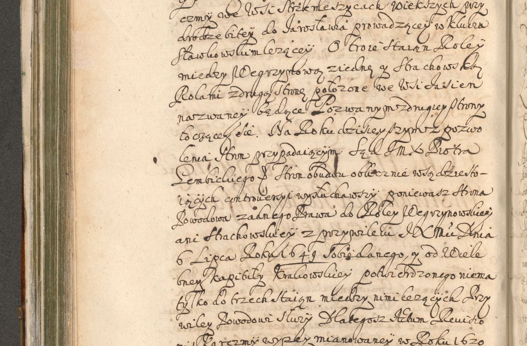 Zdjęcie nr 502 dla obiektu archiwalnego: Acta actorum, decretorum, sententiarum, erectionum, confirmationum, institutionum, resignationum, constitutionum, provisionum, quietationum, submissionum, protestationum, substitutionum R. D. Petri Gembicki, episcopi Cracoviensis, ducis Severiae in a. D. 1650 et 1651 acticatorum. Volumen V