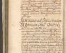 Zdjęcie nr 488 dla obiektu archiwalnego: Acta actorum, decretorum, sententiarum, erectionum, confirmationum, institutionum, resignationum, constitutionum, provisionum, quietationum, submissionum, protestationum, substitutionum R. D. Petri Gembicki, episcopi Cracoviensis, ducis Severiae in a. D. 1650 et 1651 acticatorum. Volumen V