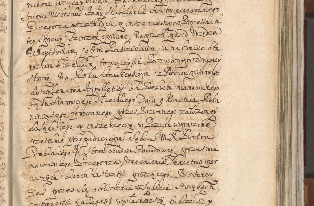 Zdjęcie nr 485 dla obiektu archiwalnego: Acta actorum, decretorum, sententiarum, erectionum, confirmationum, institutionum, resignationum, constitutionum, provisionum, quietationum, submissionum, protestationum, substitutionum R. D. Petri Gembicki, episcopi Cracoviensis, ducis Severiae in a. D. 1650 et 1651 acticatorum. Volumen V