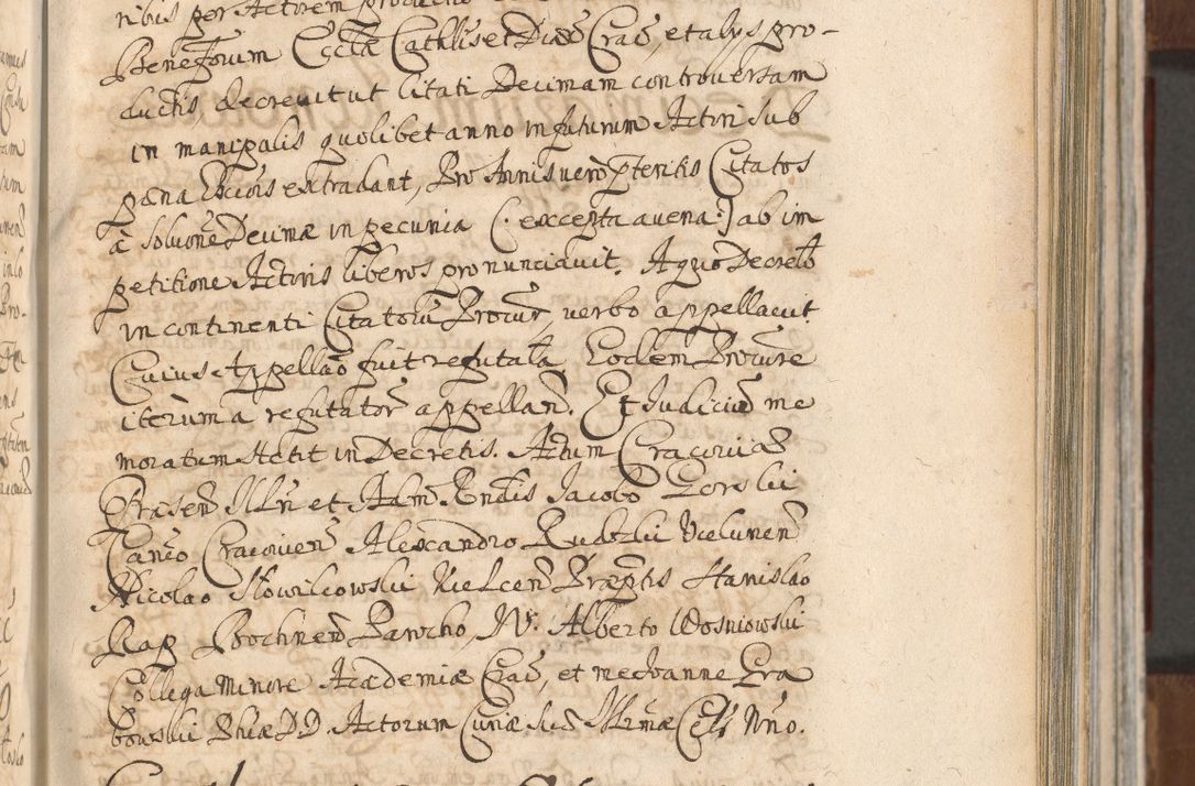 Zdjęcie nr 481 dla obiektu archiwalnego: Acta actorum, decretorum, sententiarum, erectionum, confirmationum, institutionum, resignationum, constitutionum, provisionum, quietationum, submissionum, protestationum, substitutionum R. D. Petri Gembicki, episcopi Cracoviensis, ducis Severiae in a. D. 1650 et 1651 acticatorum. Volumen V