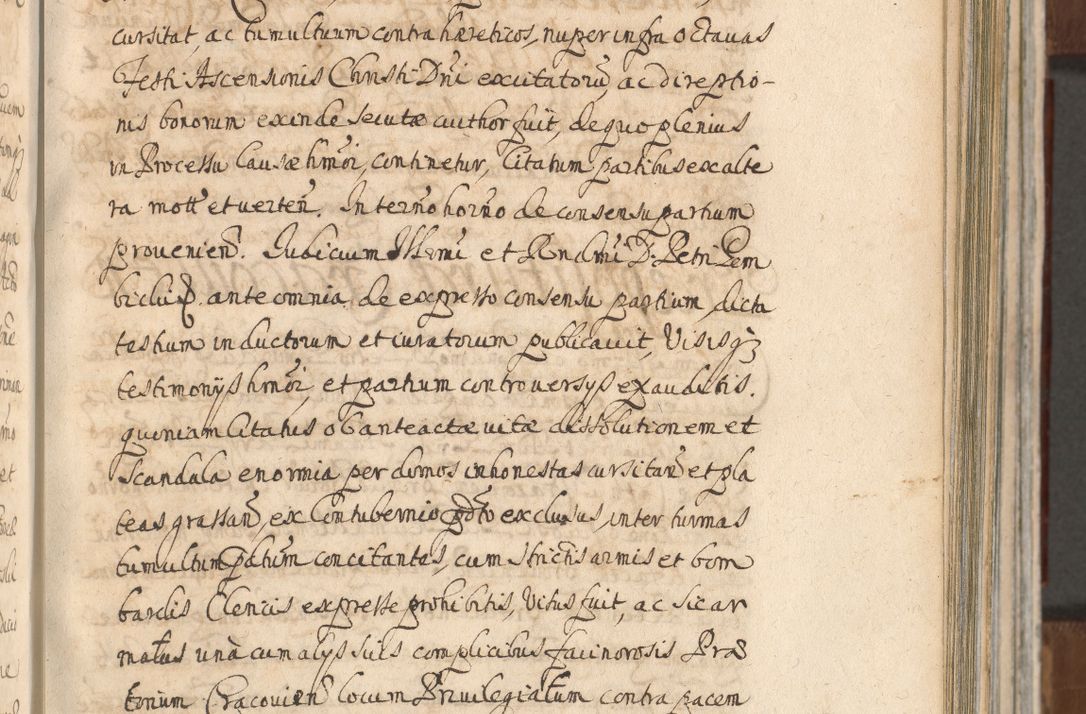 Zdjęcie nr 475 dla obiektu archiwalnego: Acta actorum, decretorum, sententiarum, erectionum, confirmationum, institutionum, resignationum, constitutionum, provisionum, quietationum, submissionum, protestationum, substitutionum R. D. Petri Gembicki, episcopi Cracoviensis, ducis Severiae in a. D. 1650 et 1651 acticatorum. Volumen V