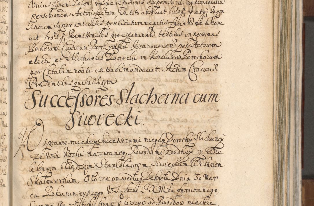 Zdjęcie nr 469 dla obiektu archiwalnego: Acta actorum, decretorum, sententiarum, erectionum, confirmationum, institutionum, resignationum, constitutionum, provisionum, quietationum, submissionum, protestationum, substitutionum R. D. Petri Gembicki, episcopi Cracoviensis, ducis Severiae in a. D. 1650 et 1651 acticatorum. Volumen V
