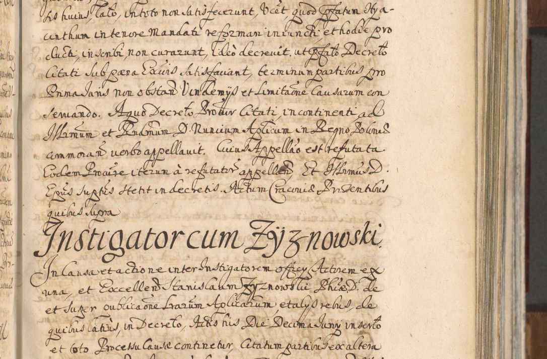 Zdjęcie nr 467 dla obiektu archiwalnego: Acta actorum, decretorum, sententiarum, erectionum, confirmationum, institutionum, resignationum, constitutionum, provisionum, quietationum, submissionum, protestationum, substitutionum R. D. Petri Gembicki, episcopi Cracoviensis, ducis Severiae in a. D. 1650 et 1651 acticatorum. Volumen V