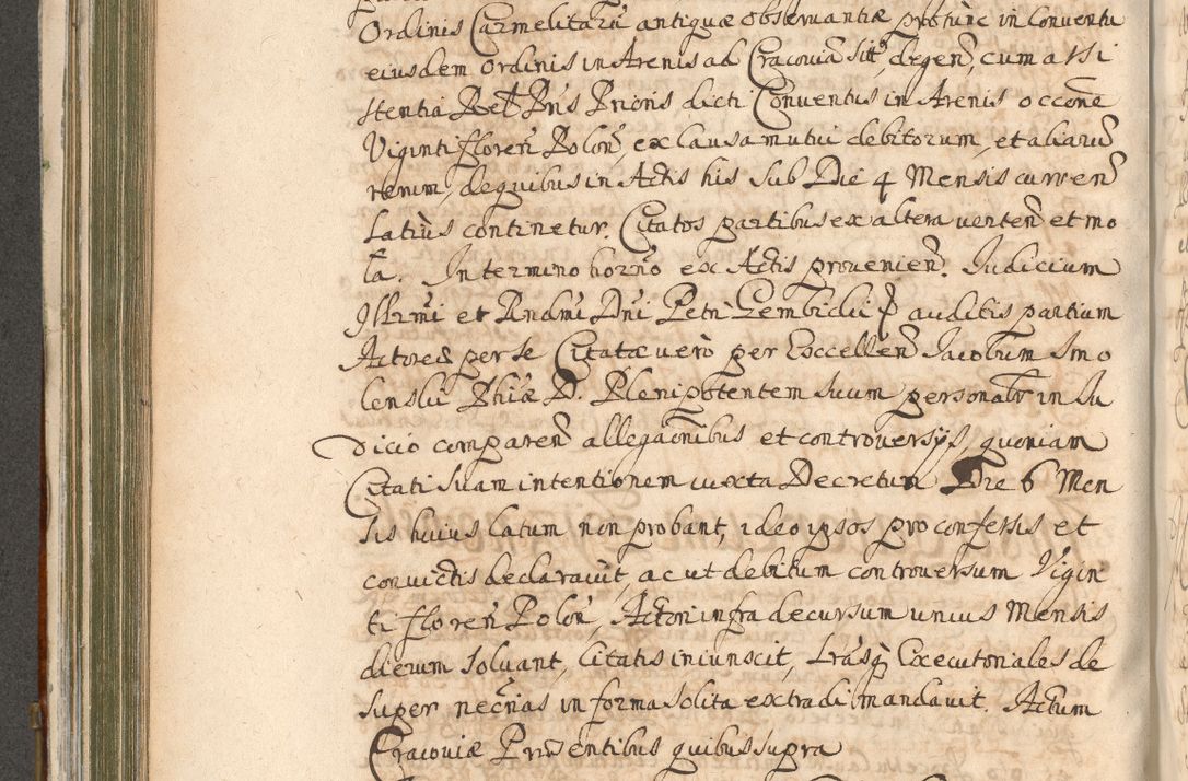 Zdjęcie nr 468 dla obiektu archiwalnego: Acta actorum, decretorum, sententiarum, erectionum, confirmationum, institutionum, resignationum, constitutionum, provisionum, quietationum, submissionum, protestationum, substitutionum R. D. Petri Gembicki, episcopi Cracoviensis, ducis Severiae in a. D. 1650 et 1651 acticatorum. Volumen V