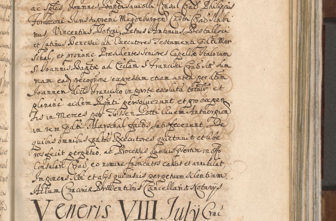 Zdjęcie nr 455 dla obiektu archiwalnego: Acta actorum, decretorum, sententiarum, erectionum, confirmationum, institutionum, resignationum, constitutionum, provisionum, quietationum, submissionum, protestationum, substitutionum R. D. Petri Gembicki, episcopi Cracoviensis, ducis Severiae in a. D. 1650 et 1651 acticatorum. Volumen V
