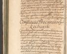 Zdjęcie nr 454 dla obiektu archiwalnego: Acta actorum, decretorum, sententiarum, erectionum, confirmationum, institutionum, resignationum, constitutionum, provisionum, quietationum, submissionum, protestationum, substitutionum R. D. Petri Gembicki, episcopi Cracoviensis, ducis Severiae in a. D. 1650 et 1651 acticatorum. Volumen V