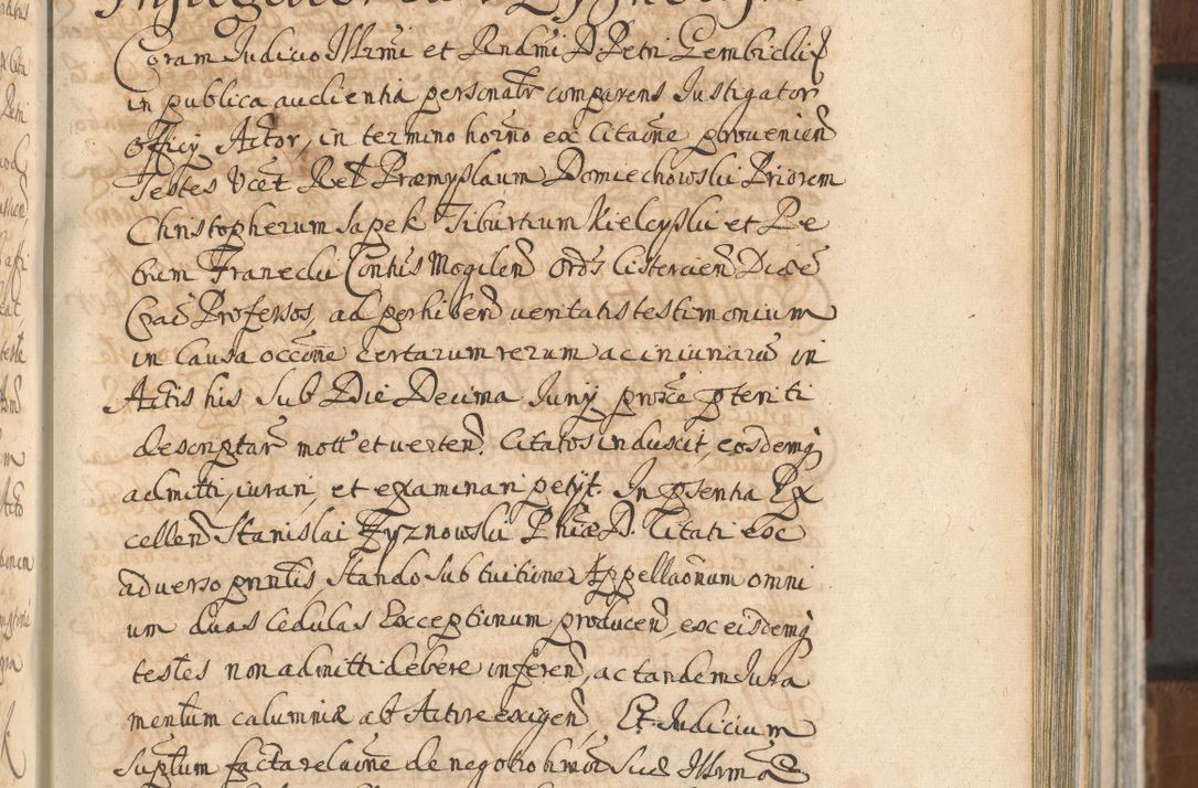 Zdjęcie nr 453 dla obiektu archiwalnego: Acta actorum, decretorum, sententiarum, erectionum, confirmationum, institutionum, resignationum, constitutionum, provisionum, quietationum, submissionum, protestationum, substitutionum R. D. Petri Gembicki, episcopi Cracoviensis, ducis Severiae in a. D. 1650 et 1651 acticatorum. Volumen V