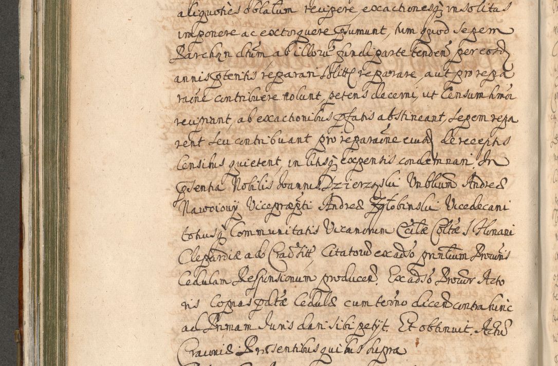 Zdjęcie nr 448 dla obiektu archiwalnego: Acta actorum, decretorum, sententiarum, erectionum, confirmationum, institutionum, resignationum, constitutionum, provisionum, quietationum, submissionum, protestationum, substitutionum R. D. Petri Gembicki, episcopi Cracoviensis, ducis Severiae in a. D. 1650 et 1651 acticatorum. Volumen V