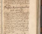 Zdjęcie nr 447 dla obiektu archiwalnego: Acta actorum, decretorum, sententiarum, erectionum, confirmationum, institutionum, resignationum, constitutionum, provisionum, quietationum, submissionum, protestationum, substitutionum R. D. Petri Gembicki, episcopi Cracoviensis, ducis Severiae in a. D. 1650 et 1651 acticatorum. Volumen V
