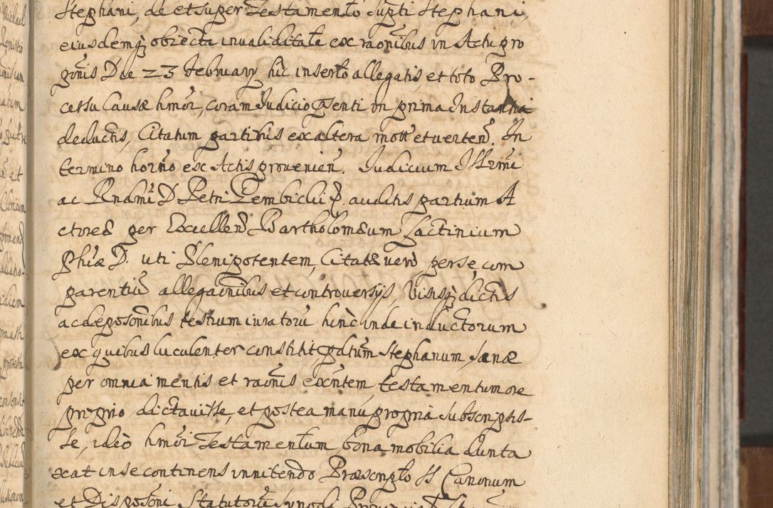 Zdjęcie nr 423 dla obiektu archiwalnego: Acta actorum, decretorum, sententiarum, erectionum, confirmationum, institutionum, resignationum, constitutionum, provisionum, quietationum, submissionum, protestationum, substitutionum R. D. Petri Gembicki, episcopi Cracoviensis, ducis Severiae in a. D. 1650 et 1651 acticatorum. Volumen V