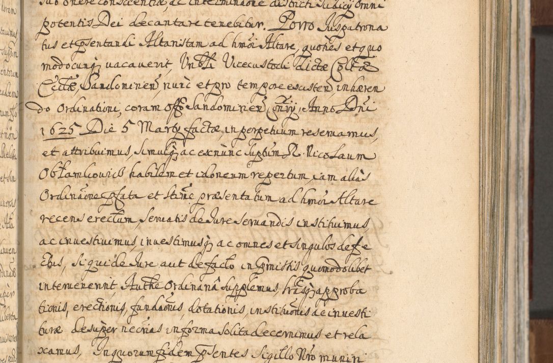 Zdjęcie nr 417 dla obiektu archiwalnego: Acta actorum, decretorum, sententiarum, erectionum, confirmationum, institutionum, resignationum, constitutionum, provisionum, quietationum, submissionum, protestationum, substitutionum R. D. Petri Gembicki, episcopi Cracoviensis, ducis Severiae in a. D. 1650 et 1651 acticatorum. Volumen V