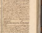Zdjęcie nr 409 dla obiektu archiwalnego: Acta actorum, decretorum, sententiarum, erectionum, confirmationum, institutionum, resignationum, constitutionum, provisionum, quietationum, submissionum, protestationum, substitutionum R. D. Petri Gembicki, episcopi Cracoviensis, ducis Severiae in a. D. 1650 et 1651 acticatorum. Volumen V
