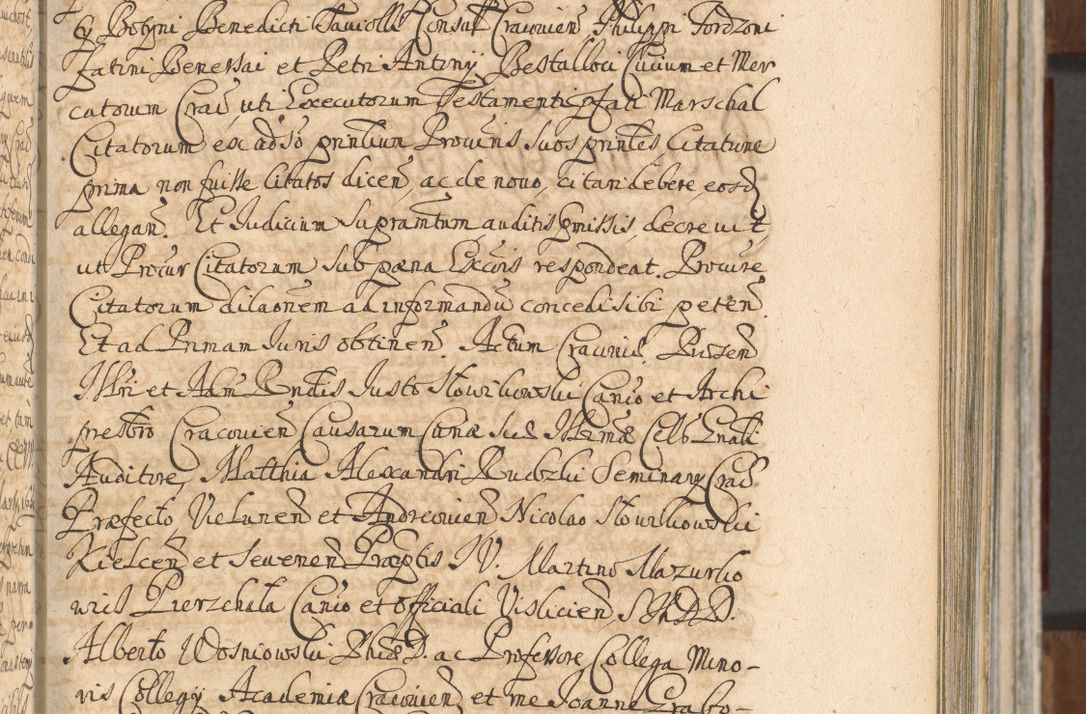 Zdjęcie nr 407 dla obiektu archiwalnego: Acta actorum, decretorum, sententiarum, erectionum, confirmationum, institutionum, resignationum, constitutionum, provisionum, quietationum, submissionum, protestationum, substitutionum R. D. Petri Gembicki, episcopi Cracoviensis, ducis Severiae in a. D. 1650 et 1651 acticatorum. Volumen V
