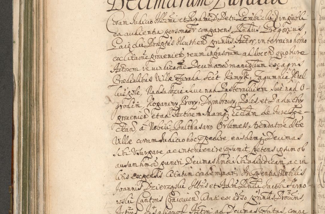 Zdjęcie nr 604 dla obiektu archiwalnego: Acta actorum, decretorum, sententiarum, erectionum, confirmationum, institutionum, resignationum, constitutionum, provisionum, quietationum, submissionum, protestationum, substitutionum R. D. Petri Gembicki, episcopi Cracoviensis, ducis Severiae in a. D. 1650 et 1651 acticatorum. Volumen V