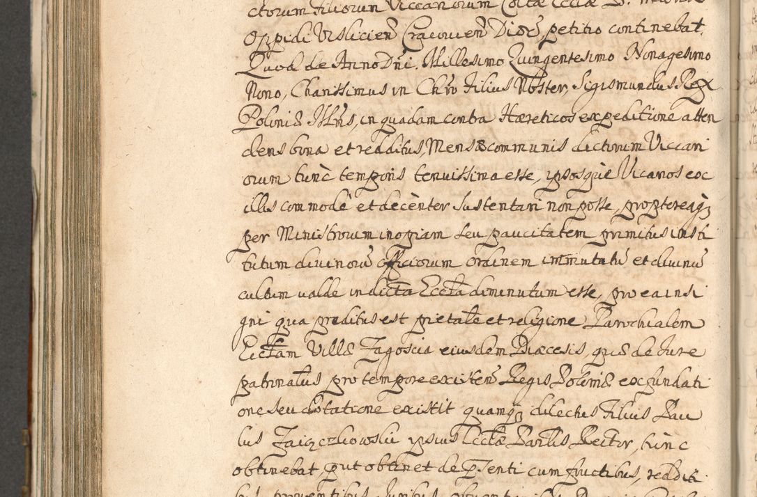 Zdjęcie nr 788 dla obiektu archiwalnego: Acta actorum, decretorum, sententiarum, erectionum, confirmationum, institutionum, resignationum, constitutionum, provisionum, quietationum, submissionum, protestationum, substitutionum R. D. Petri Gembicki, episcopi Cracoviensis, ducis Severiae in a. D. 1650 et 1651 acticatorum. Volumen V
