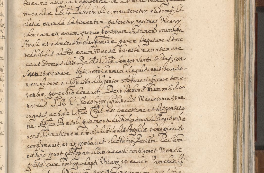 Zdjęcie nr 789 dla obiektu archiwalnego: Acta actorum, decretorum, sententiarum, erectionum, confirmationum, institutionum, resignationum, constitutionum, provisionum, quietationum, submissionum, protestationum, substitutionum R. D. Petri Gembicki, episcopi Cracoviensis, ducis Severiae in a. D. 1650 et 1651 acticatorum. Volumen V