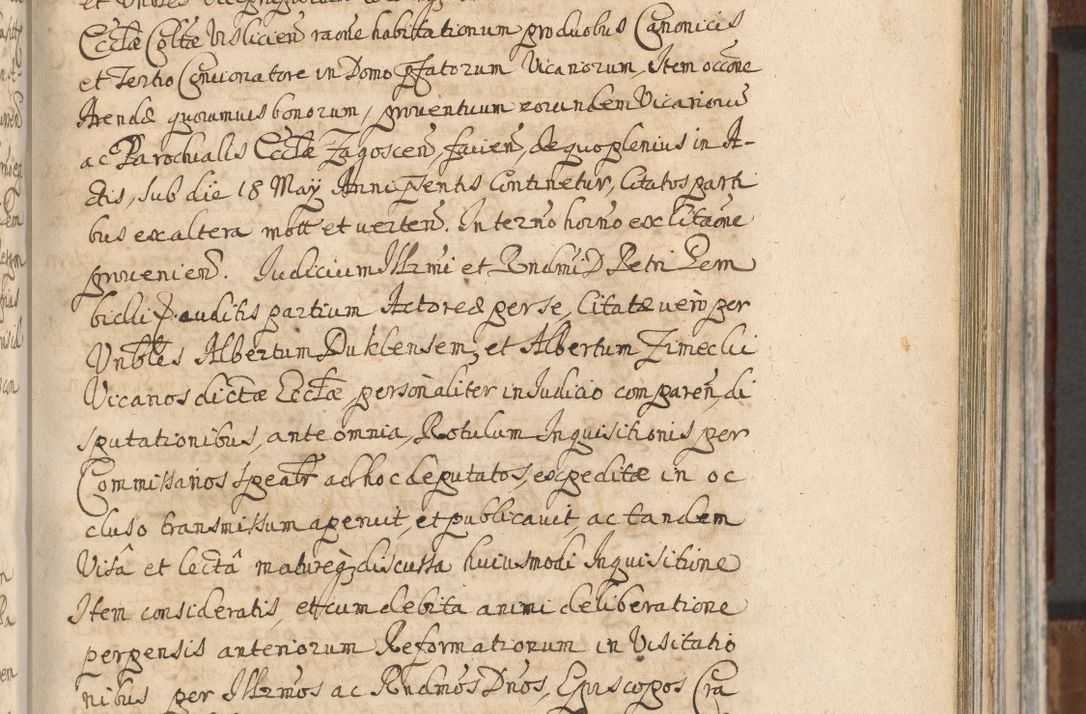 Zdjęcie nr 785 dla obiektu archiwalnego: Acta actorum, decretorum, sententiarum, erectionum, confirmationum, institutionum, resignationum, constitutionum, provisionum, quietationum, submissionum, protestationum, substitutionum R. D. Petri Gembicki, episcopi Cracoviensis, ducis Severiae in a. D. 1650 et 1651 acticatorum. Volumen V