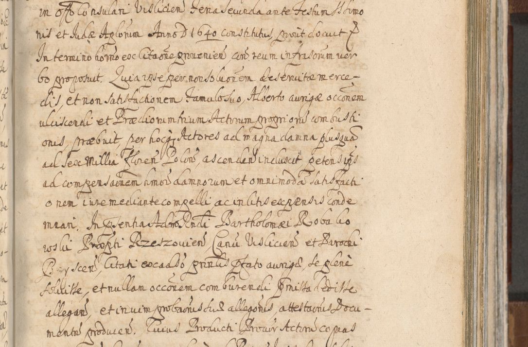 Zdjęcie nr 781 dla obiektu archiwalnego: Acta actorum, decretorum, sententiarum, erectionum, confirmationum, institutionum, resignationum, constitutionum, provisionum, quietationum, submissionum, protestationum, substitutionum R. D. Petri Gembicki, episcopi Cracoviensis, ducis Severiae in a. D. 1650 et 1651 acticatorum. Volumen V