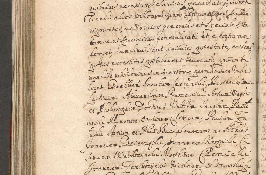 Zdjęcie nr 778 dla obiektu archiwalnego: Acta actorum, decretorum, sententiarum, erectionum, confirmationum, institutionum, resignationum, constitutionum, provisionum, quietationum, submissionum, protestationum, substitutionum R. D. Petri Gembicki, episcopi Cracoviensis, ducis Severiae in a. D. 1650 et 1651 acticatorum. Volumen V