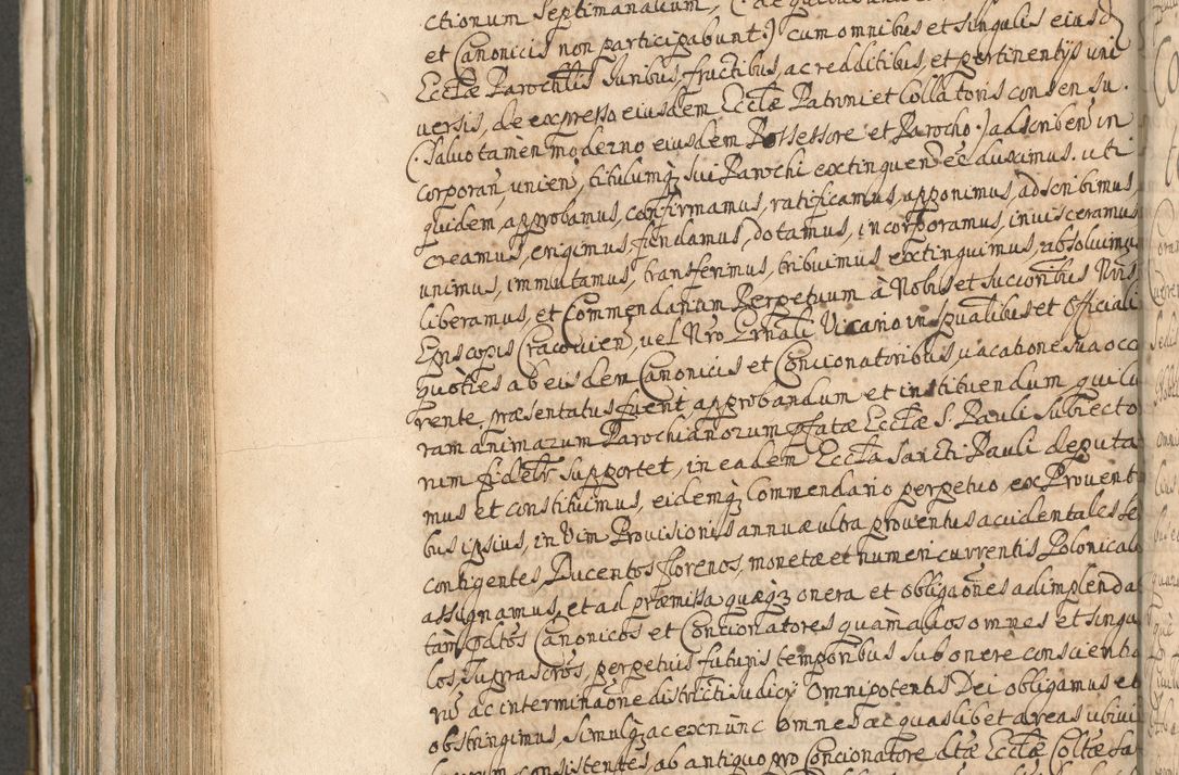 Zdjęcie nr 776 dla obiektu archiwalnego: Acta actorum, decretorum, sententiarum, erectionum, confirmationum, institutionum, resignationum, constitutionum, provisionum, quietationum, submissionum, protestationum, substitutionum R. D. Petri Gembicki, episcopi Cracoviensis, ducis Severiae in a. D. 1650 et 1651 acticatorum. Volumen V