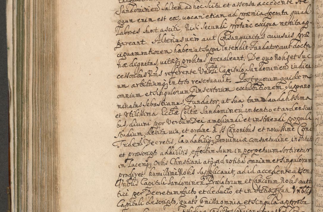 Zdjęcie nr 774 dla obiektu archiwalnego: Acta actorum, decretorum, sententiarum, erectionum, confirmationum, institutionum, resignationum, constitutionum, provisionum, quietationum, submissionum, protestationum, substitutionum R. D. Petri Gembicki, episcopi Cracoviensis, ducis Severiae in a. D. 1650 et 1651 acticatorum. Volumen V