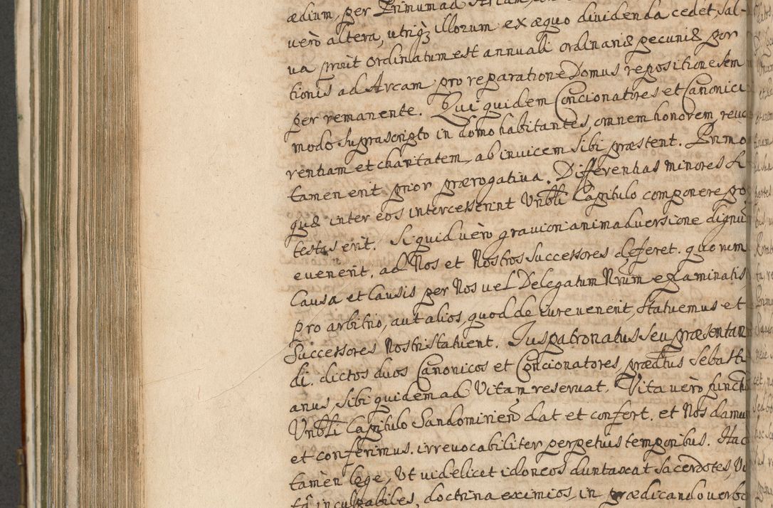 Zdjęcie nr 772 dla obiektu archiwalnego: Acta actorum, decretorum, sententiarum, erectionum, confirmationum, institutionum, resignationum, constitutionum, provisionum, quietationum, submissionum, protestationum, substitutionum R. D. Petri Gembicki, episcopi Cracoviensis, ducis Severiae in a. D. 1650 et 1651 acticatorum. Volumen V