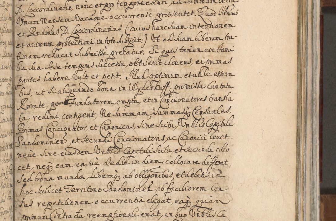 Zdjęcie nr 773 dla obiektu archiwalnego: Acta actorum, decretorum, sententiarum, erectionum, confirmationum, institutionum, resignationum, constitutionum, provisionum, quietationum, submissionum, protestationum, substitutionum R. D. Petri Gembicki, episcopi Cracoviensis, ducis Severiae in a. D. 1650 et 1651 acticatorum. Volumen V