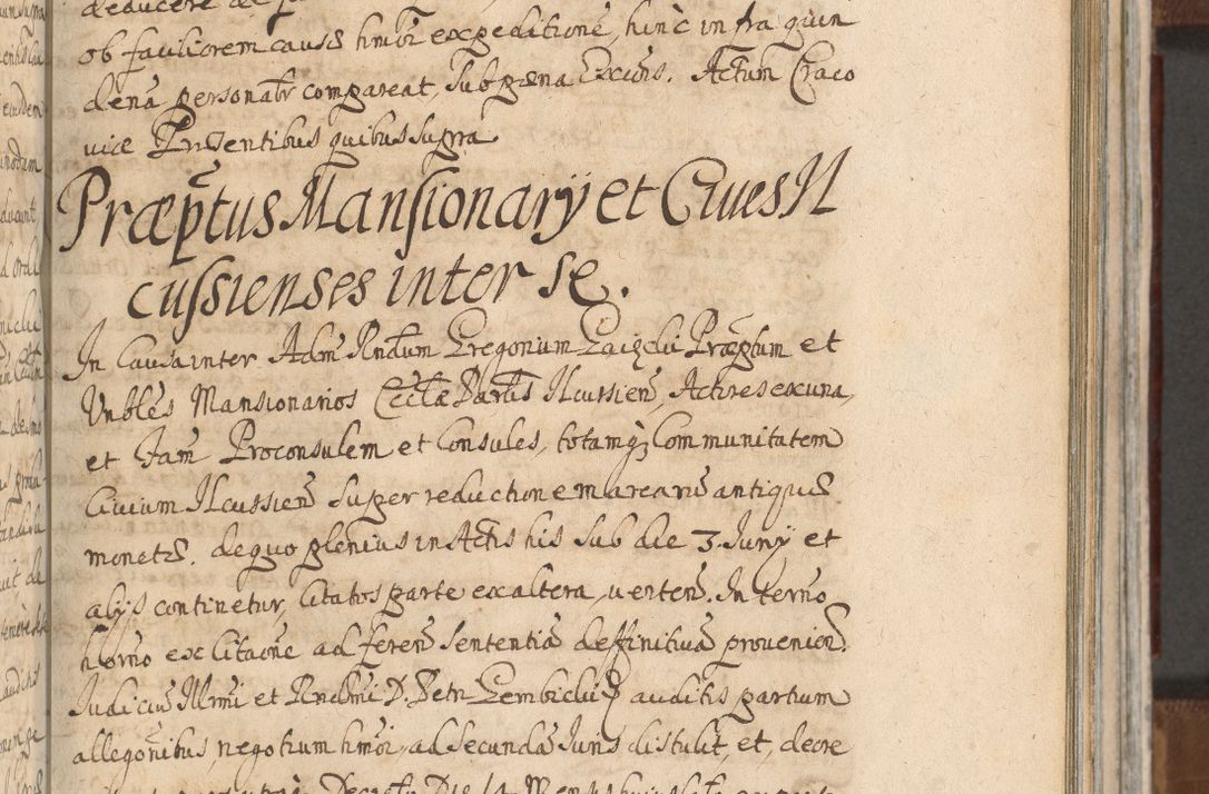 Zdjęcie nr 763 dla obiektu archiwalnego: Acta actorum, decretorum, sententiarum, erectionum, confirmationum, institutionum, resignationum, constitutionum, provisionum, quietationum, submissionum, protestationum, substitutionum R. D. Petri Gembicki, episcopi Cracoviensis, ducis Severiae in a. D. 1650 et 1651 acticatorum. Volumen V