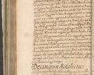 Zdjęcie nr 764 dla obiektu archiwalnego: Acta actorum, decretorum, sententiarum, erectionum, confirmationum, institutionum, resignationum, constitutionum, provisionum, quietationum, submissionum, protestationum, substitutionum R. D. Petri Gembicki, episcopi Cracoviensis, ducis Severiae in a. D. 1650 et 1651 acticatorum. Volumen V