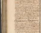Zdjęcie nr 758 dla obiektu archiwalnego: Acta actorum, decretorum, sententiarum, erectionum, confirmationum, institutionum, resignationum, constitutionum, provisionum, quietationum, submissionum, protestationum, substitutionum R. D. Petri Gembicki, episcopi Cracoviensis, ducis Severiae in a. D. 1650 et 1651 acticatorum. Volumen V