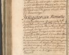 Zdjęcie nr 750 dla obiektu archiwalnego: Acta actorum, decretorum, sententiarum, erectionum, confirmationum, institutionum, resignationum, constitutionum, provisionum, quietationum, submissionum, protestationum, substitutionum R. D. Petri Gembicki, episcopi Cracoviensis, ducis Severiae in a. D. 1650 et 1651 acticatorum. Volumen V