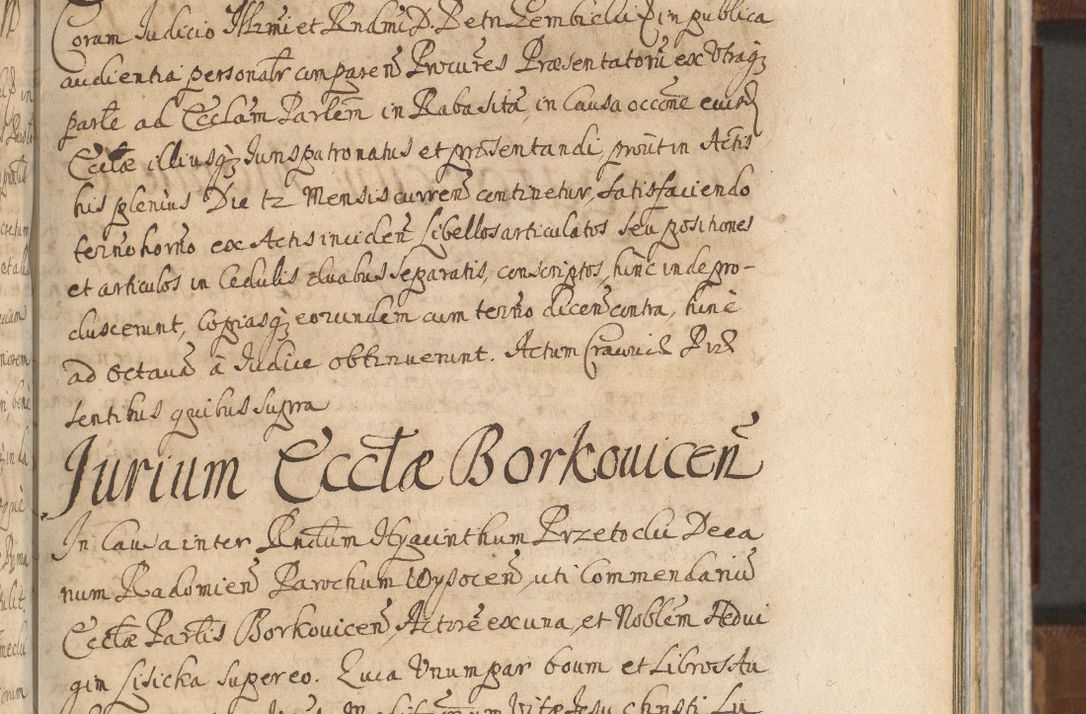 Zdjęcie nr 749 dla obiektu archiwalnego: Acta actorum, decretorum, sententiarum, erectionum, confirmationum, institutionum, resignationum, constitutionum, provisionum, quietationum, submissionum, protestationum, substitutionum R. D. Petri Gembicki, episcopi Cracoviensis, ducis Severiae in a. D. 1650 et 1651 acticatorum. Volumen V