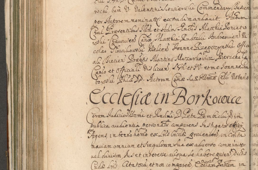Zdjęcie nr 744 dla obiektu archiwalnego: Acta actorum, decretorum, sententiarum, erectionum, confirmationum, institutionum, resignationum, constitutionum, provisionum, quietationum, submissionum, protestationum, substitutionum R. D. Petri Gembicki, episcopi Cracoviensis, ducis Severiae in a. D. 1650 et 1651 acticatorum. Volumen V