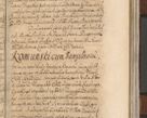 Zdjęcie nr 737 dla obiektu archiwalnego: Acta actorum, decretorum, sententiarum, erectionum, confirmationum, institutionum, resignationum, constitutionum, provisionum, quietationum, submissionum, protestationum, substitutionum R. D. Petri Gembicki, episcopi Cracoviensis, ducis Severiae in a. D. 1650 et 1651 acticatorum. Volumen V