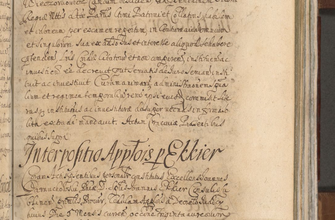 Zdjęcie nr 735 dla obiektu archiwalnego: Acta actorum, decretorum, sententiarum, erectionum, confirmationum, institutionum, resignationum, constitutionum, provisionum, quietationum, submissionum, protestationum, substitutionum R. D. Petri Gembicki, episcopi Cracoviensis, ducis Severiae in a. D. 1650 et 1651 acticatorum. Volumen V